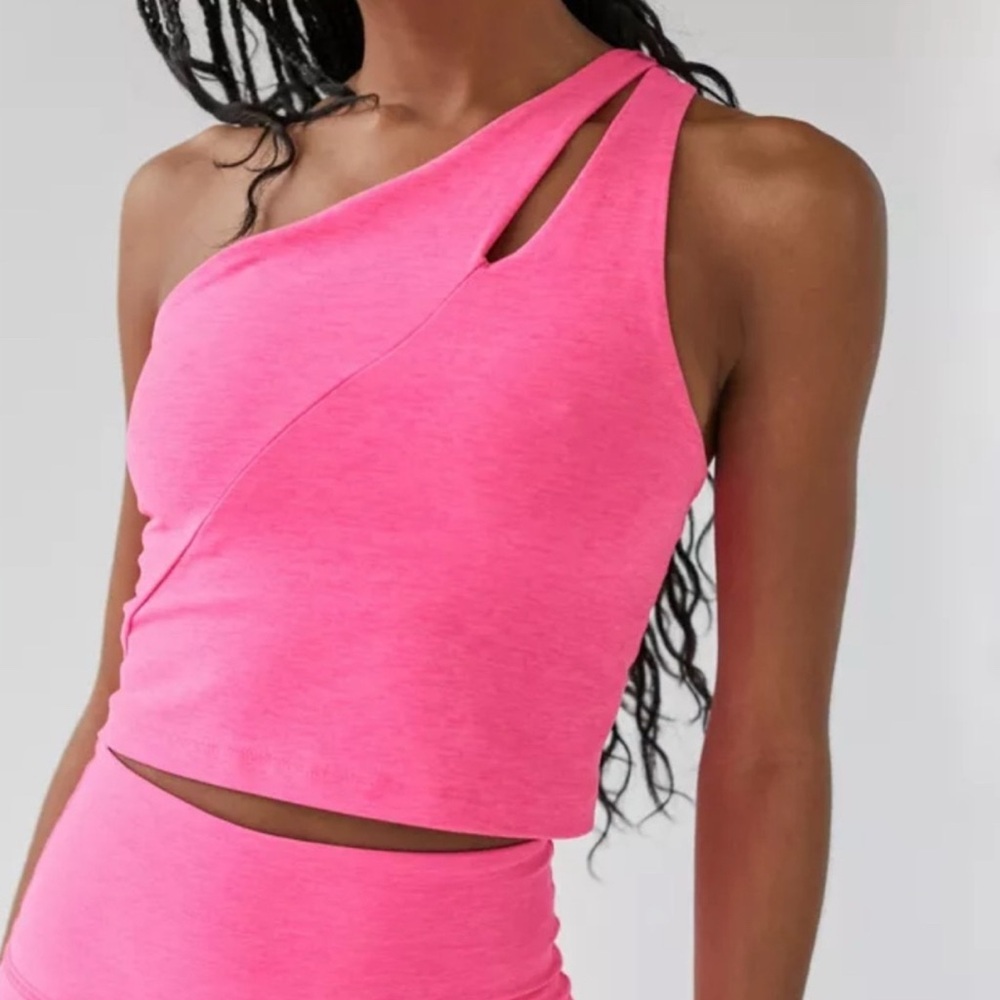 Beyond Yoga One-Shoulder Crop Top